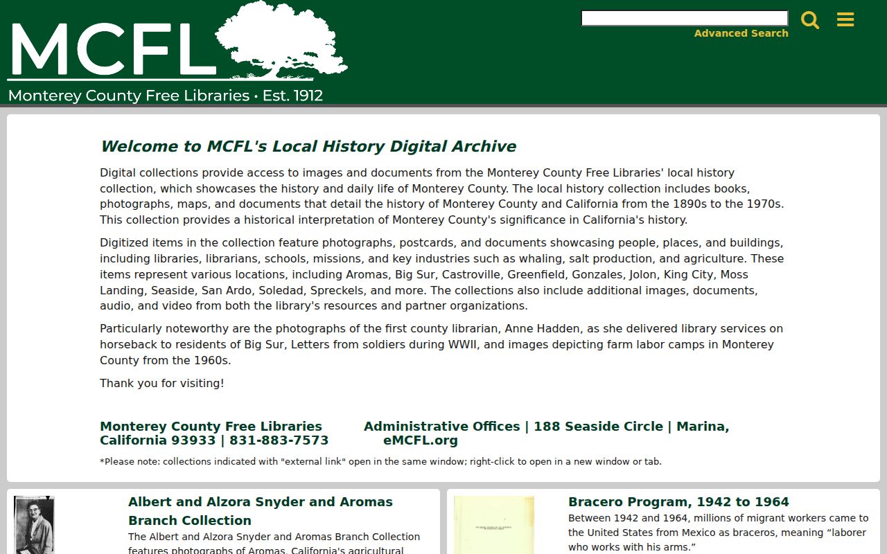 Marina city directory MCFL digital local history archive